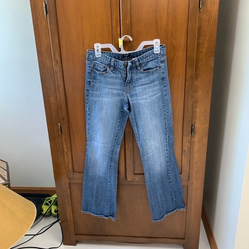 J. Crew Women's Boot Cut Jeans - Blue